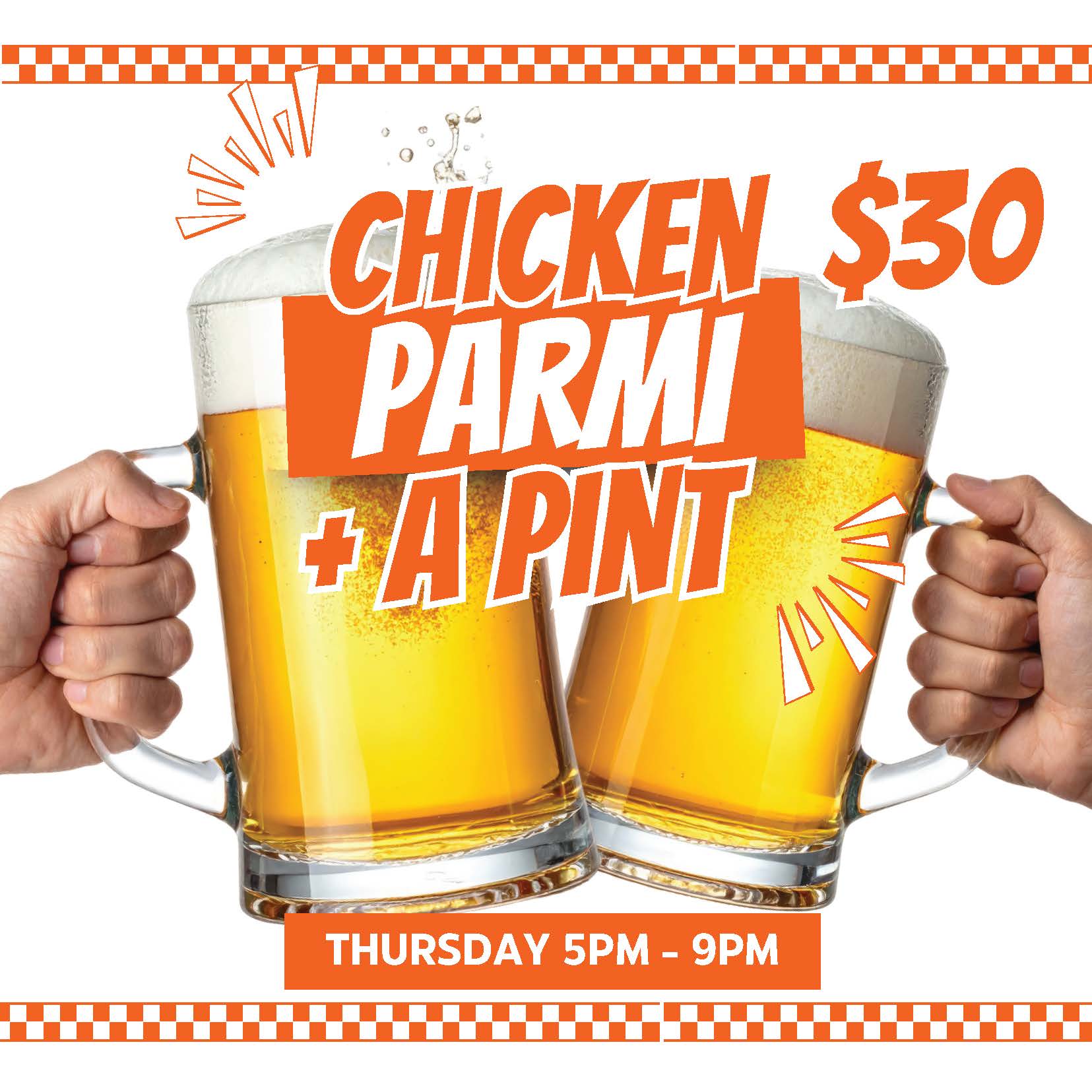 PARMI AND A PINT